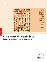 Cover Arbeitshilfe 34: Klare Worte für Verein & Co.